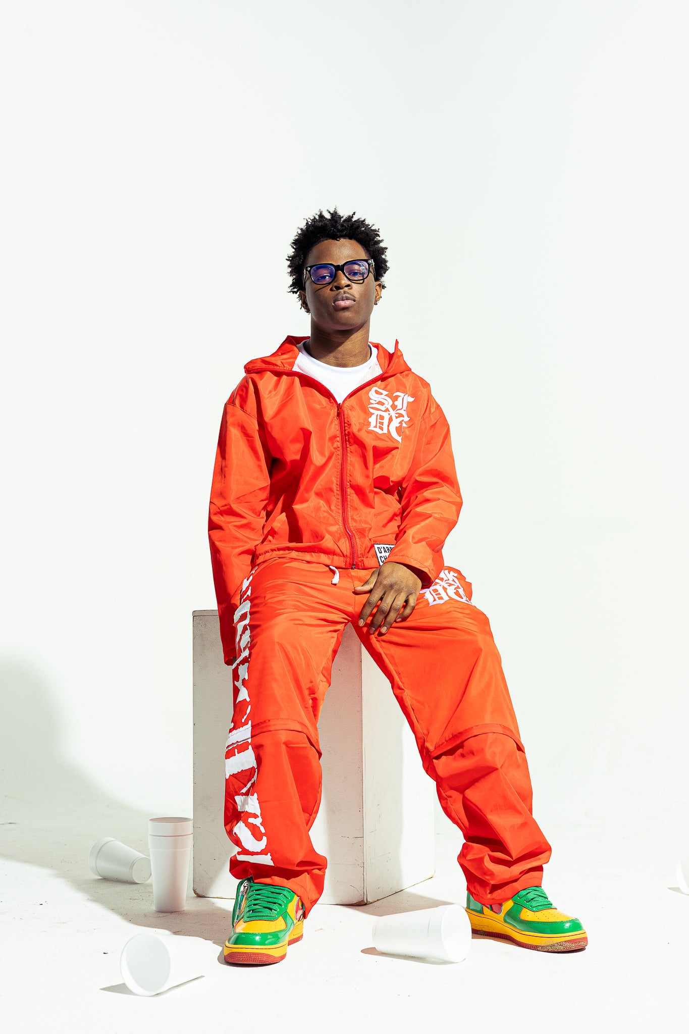 CANDY RED TRACKSUIT